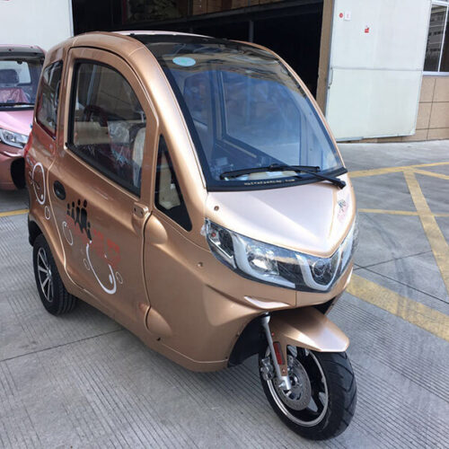 3 wheels enclosed bike