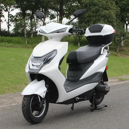 cargo moped-moped with cargo box rear