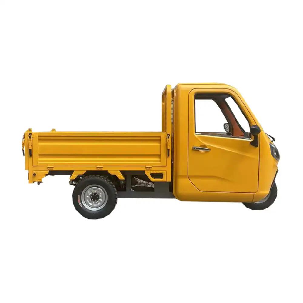 Coolecar Powerful 3-Wheel Electric Truck With Enclosed Cabin (2)