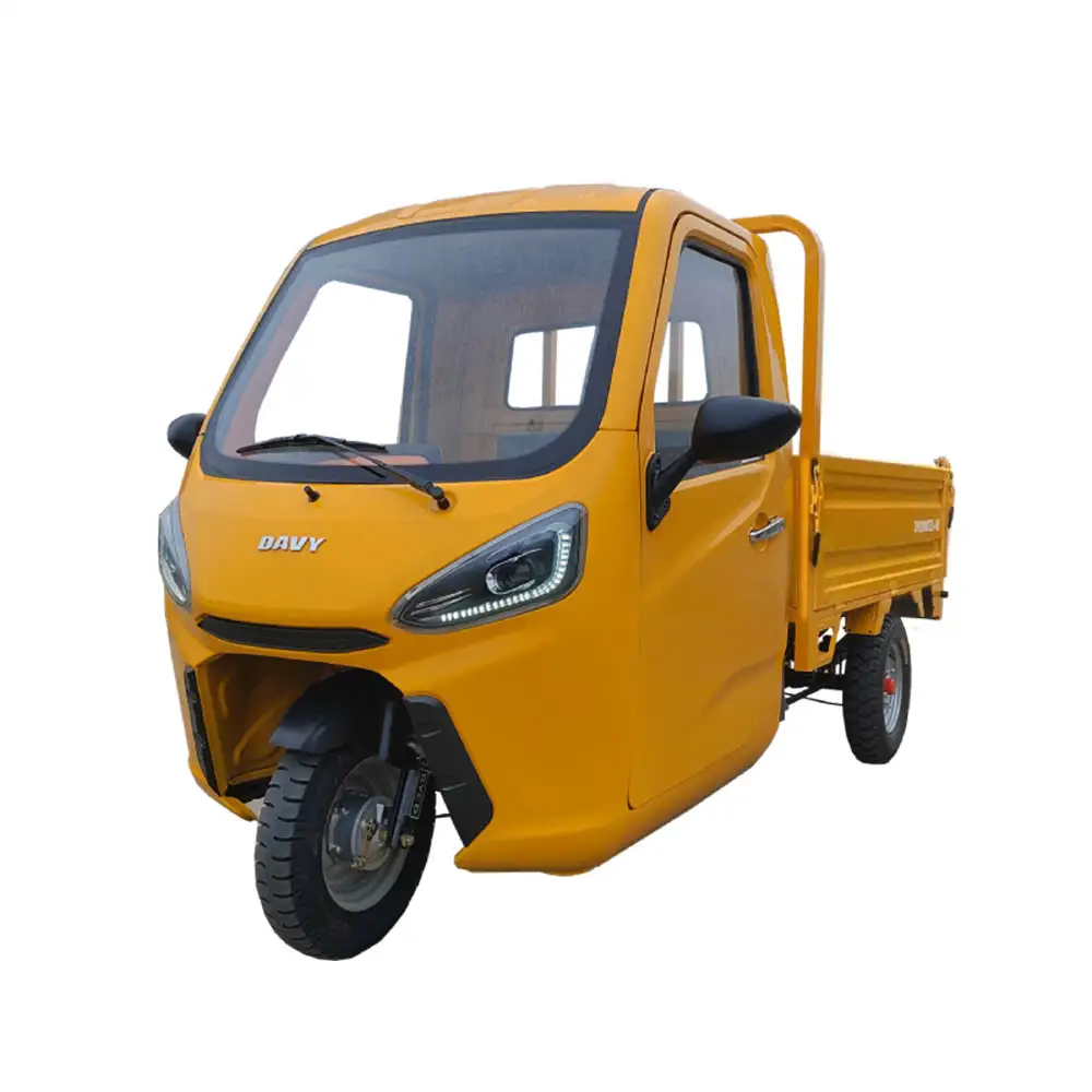 Coolecar Powerful 3-Wheel Electric Truck With Enclosed Cabin